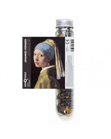 Puzzle mini Vermeer La ragazza dall\'orecchino di perla 150pz cm 10x15. Londji