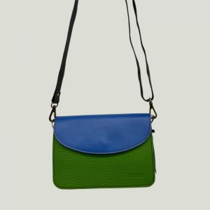 Borsa piccola tracolla pelle recuperata Soruka